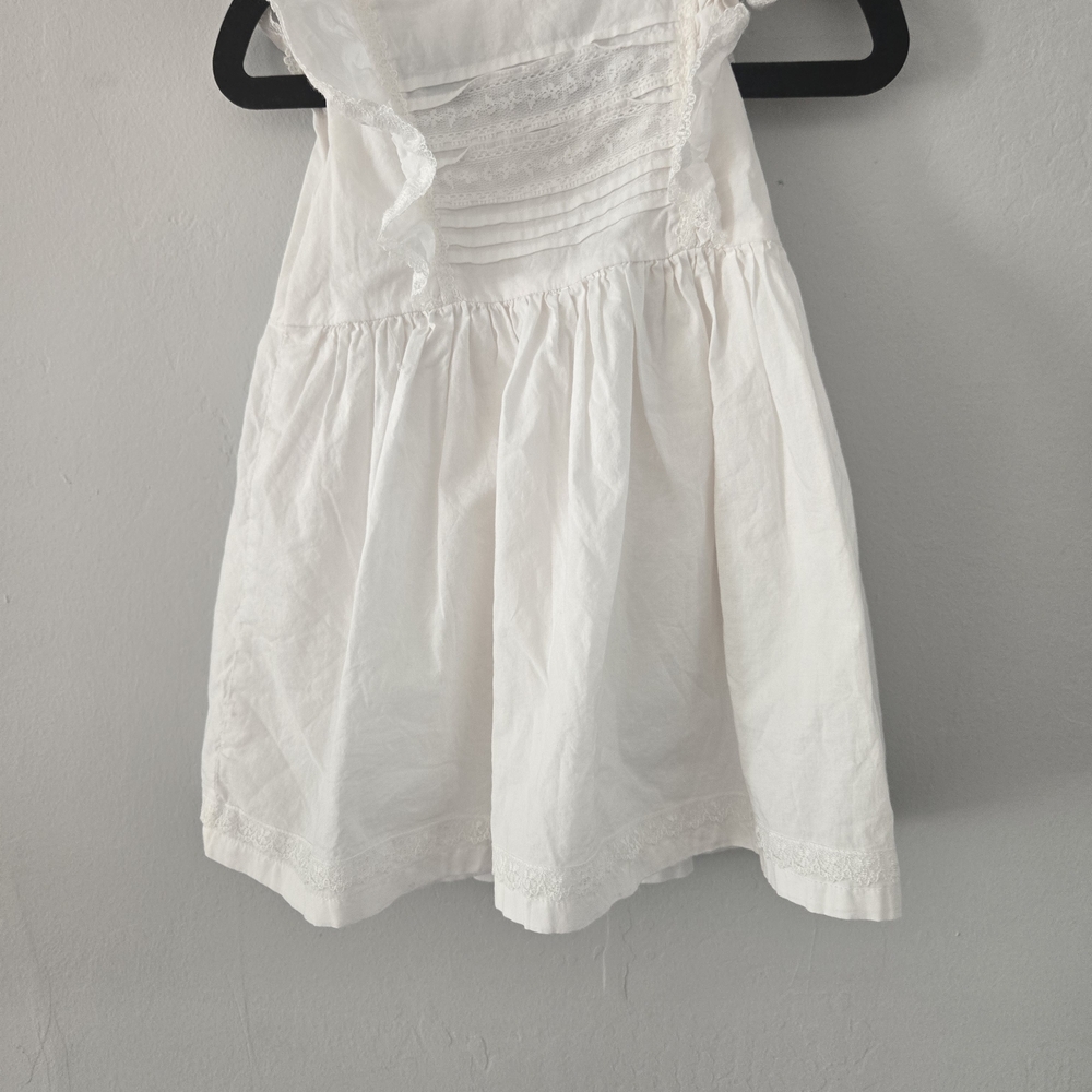Elegant White Kids Formal Dress